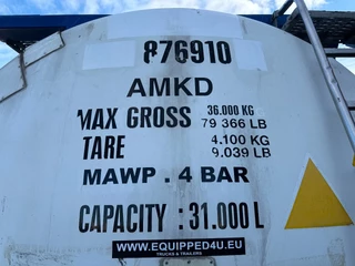 Van Hool N/A 2003 - 20FT SWAPBODY 30.900L, UN PORTABLE T11, 5Y- + CSC inspection: 08-2028 zdjecie 12