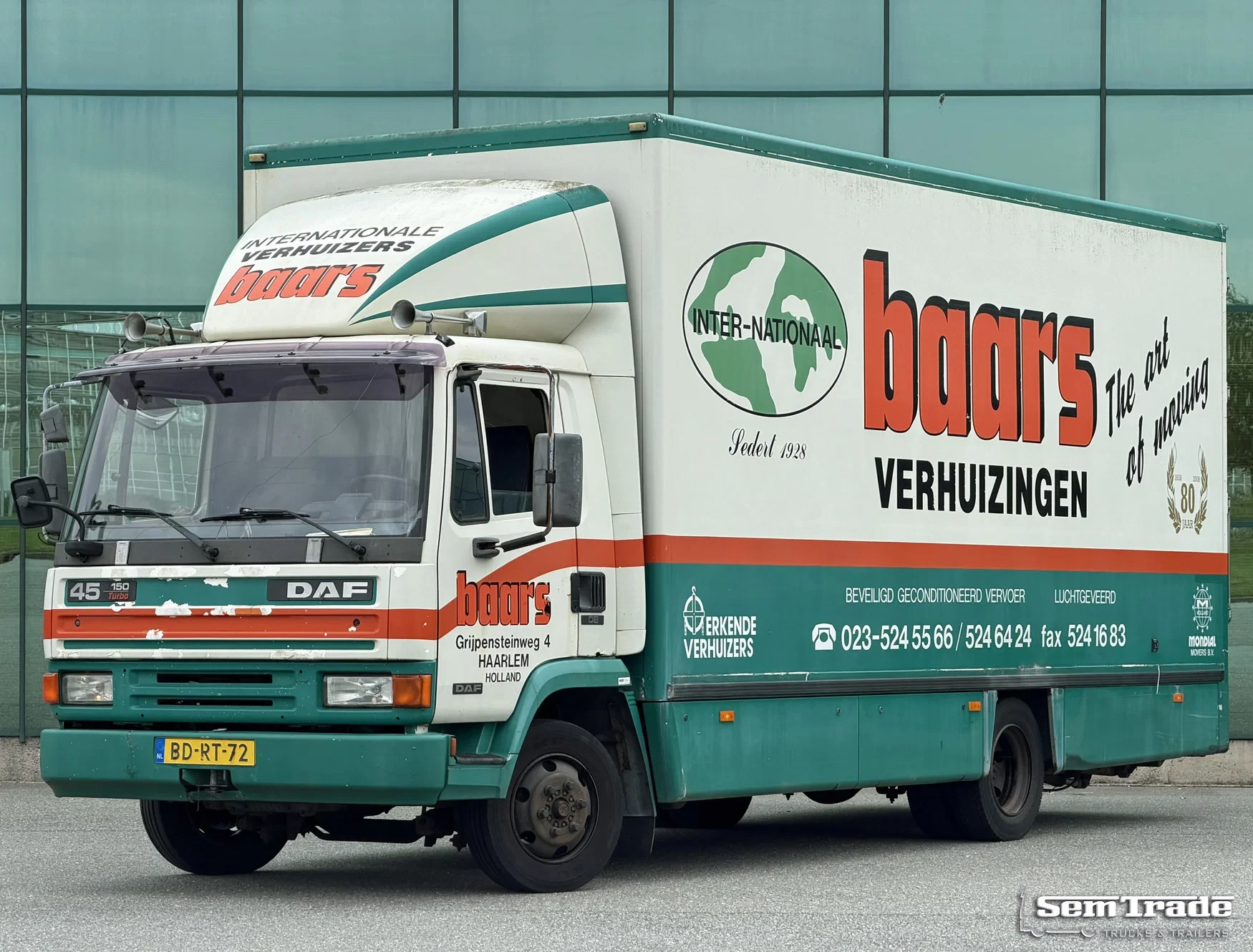 DAF LF 45 1996 - 150 TURBO EURO 2 MANUAL GEARBOX 326.000 KM HOLLAND-TRUCK afbeelding 1