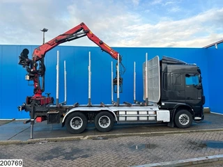 DAF N/A 2018 - XF 530 6x4, Wood transport, Retarder, Loglift ET450 image 7
