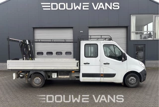 Renault Master 2017 - Dubbel Cabine Hiab Laadkraan Imperiaal Trekhaak afbeelding 3