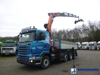 Scania R 2013 - 500 8X2 tipper + Palfinger PK27001 EHD na prodej