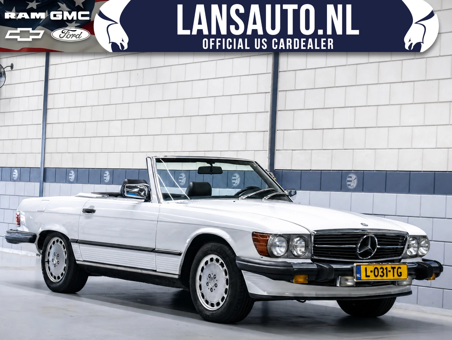 Mercedes-Benz SL 1986 - 560SL Cabrio | Gereviseerd afbeelding 1