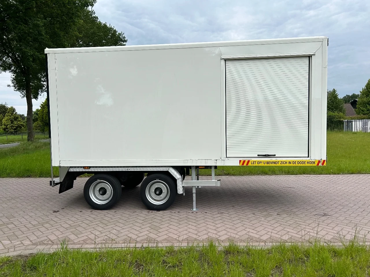 VAN 2008 - Be oplegger gesloten 8.4 ton stuur as afbeelding 1