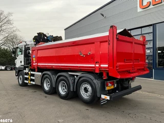 MAN TGS 2016 - 36.400 8x4 Euro 6 HMF 22 Tonmeter Z-kraan afbeelding 4