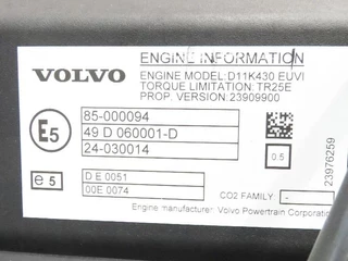 Volvo N/A - 23639097 Motor D11K430 E6 Volvo obrazek 3