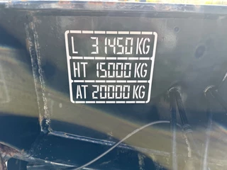 Pacton Oplegger 1996 - 20F Container / Ballast / / Trailer / Aufleger imagen 9