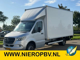 Mercedes-Benz Sprinter 2019 - 519CDI Bakwagen N1 1000KG Laadklep + Zijdeur Trekhaak 3.0L V6 Automaat Airco Navi for sale