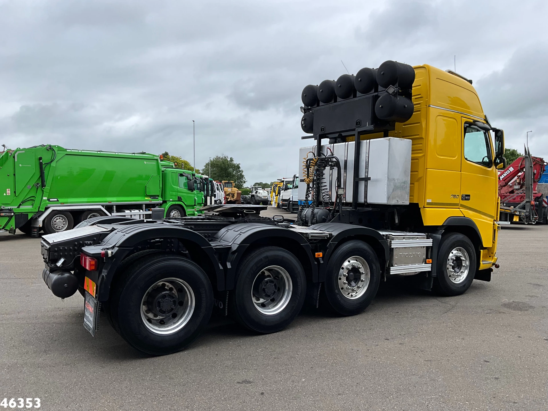Volvo FH 2012 - 16.750 8x4 Heavy haulage 130 Ton изображение 4