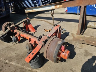 SMB TRAILER AXLE SINGLE TIRE DRUM 2005 afbeelding 2 miniatuur