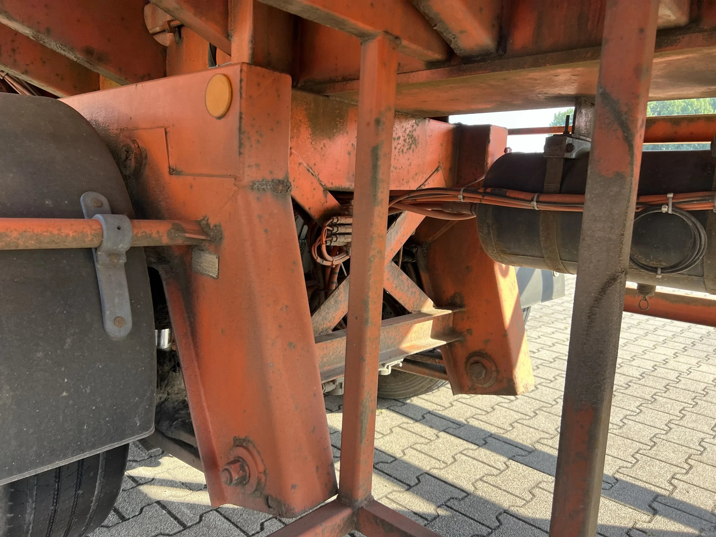 Nooteboom 1999 - OVB-73-04, 73 tons Ballast trailer, 4 axles, 3 hydraulic steering axles afbeelding 26