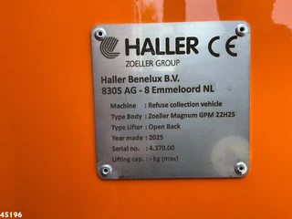 Volvo FE 350 Euro 6 Low Entry Cab Zoeller 22m³ 2025 - N/A bild 16