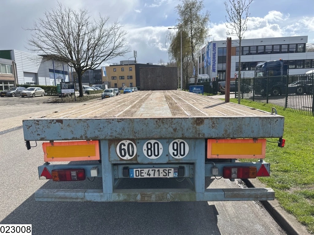 Nooteboom 1990 - open laadbak 42000 KG, 7,15 mtr extendable immagine 7