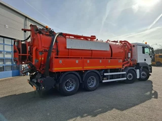 MAN TGS 2011 - 35.360 / WICOM SEWAGE SUCTION 200 BAR / 8X4 / !! 236672 KM !! / 2XLENKACHSE / FRIDGE / MANUAL / EURO-5 / 2011 obrazek 13
