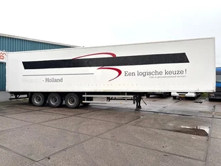 Pacton N/A 2001 - / JUMBO 3-AXLE CLOSED BOX WITH FULL STEEL CHASSIS (BPW-AXLES / DRUM BRAKES / ABS BRAKE SYSTEM / 13.60 METER) obrazek 4