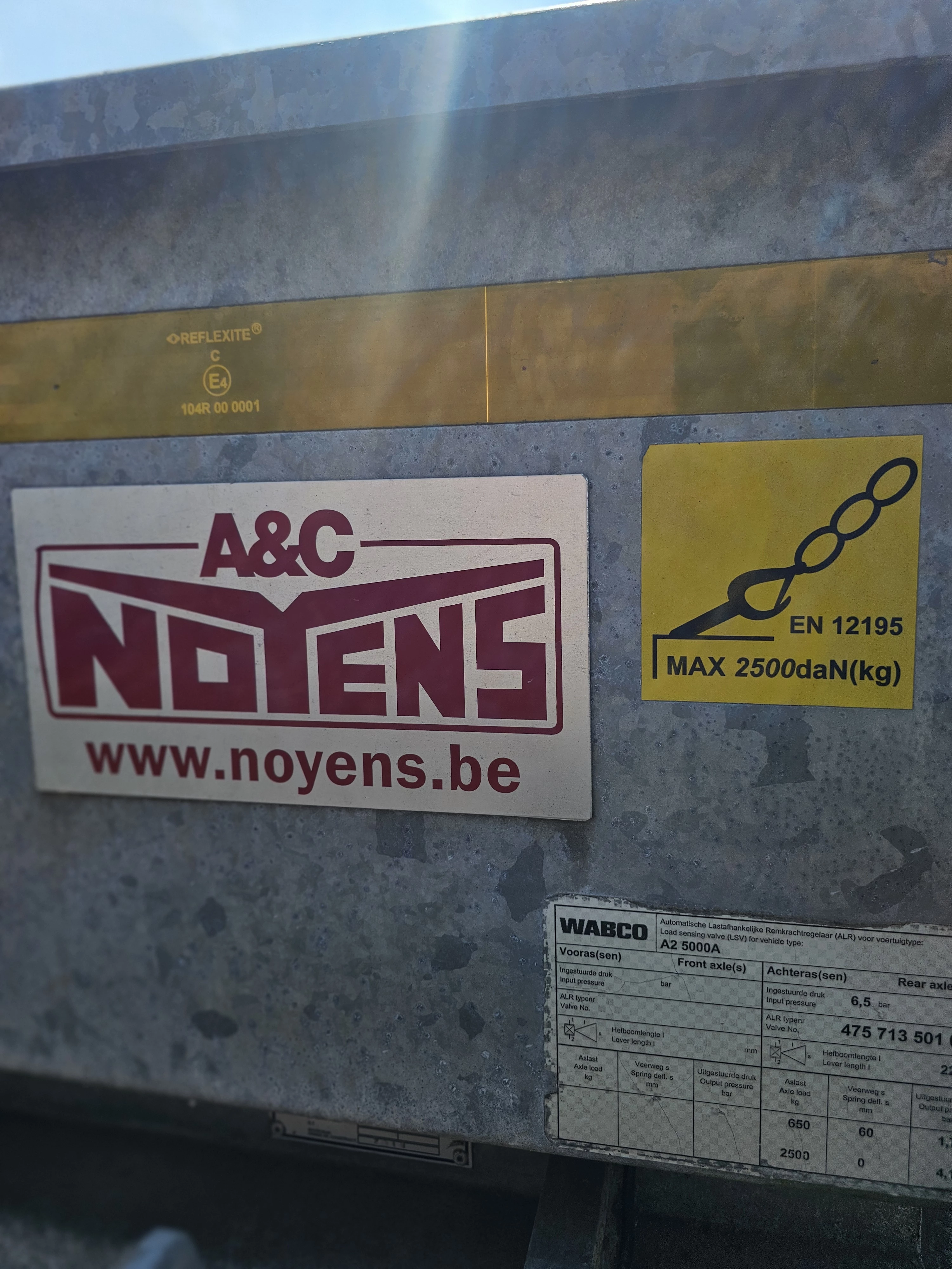 NOOYENS A2/555A DIEPLADER/ GALVANISED. 2010 afbeelding 6