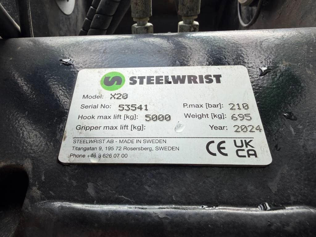 Steelwrist 2024 - X20 - CW40 - EWR170 / EW180 afbeelding 8