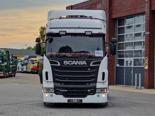 Scania R 2014 - R500 V8 Highline 4x2 - Lowdeck - Retarder - Lifting 5th wheel - Full air afbeelding 2 miniatuur