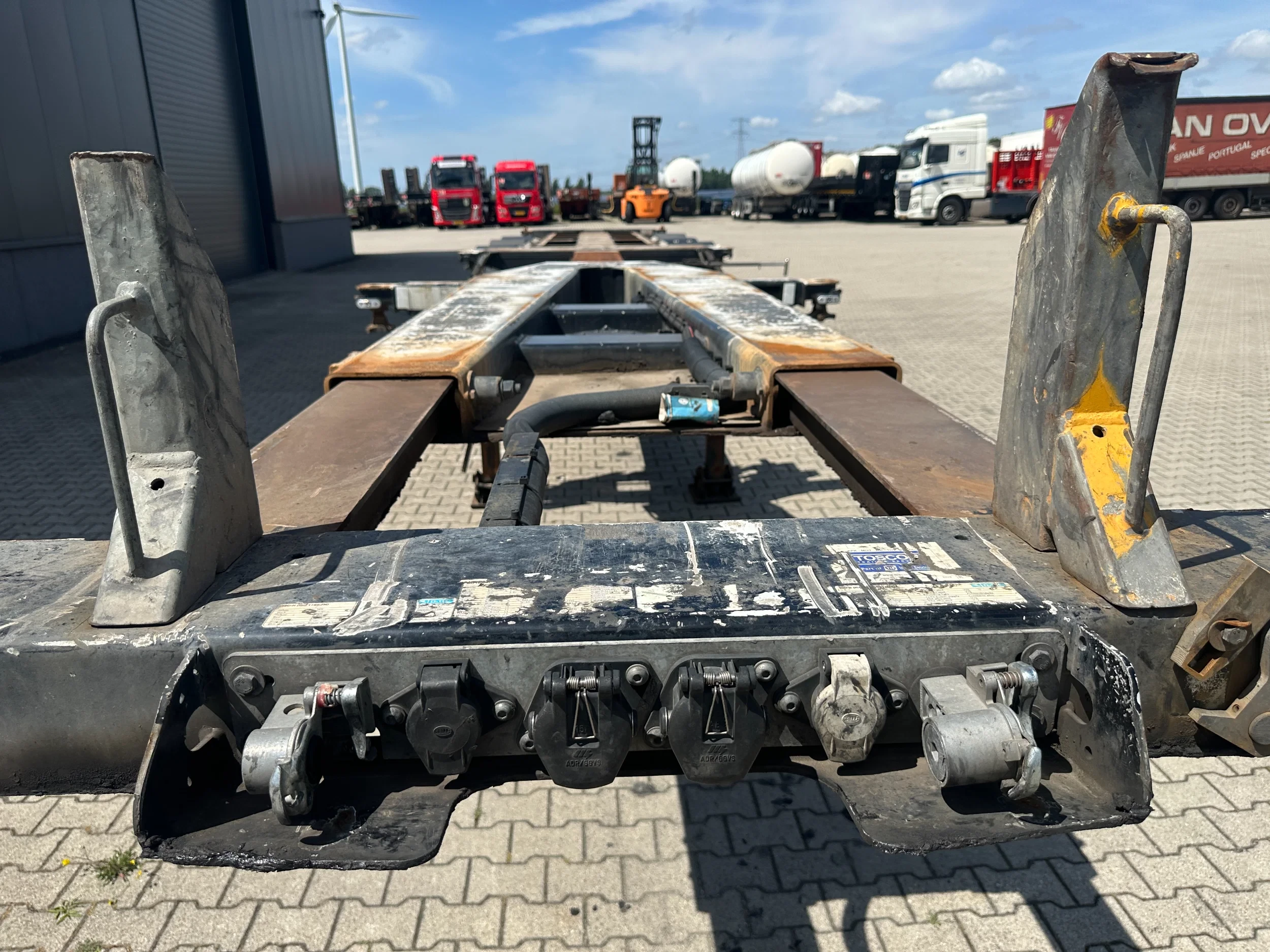 D-TEC 2014 - FLEXITRAILER / 45FT HC MULTI / BPW + drumbrakes / liftaxle / NL / APK 09-2026 afbeelding 18