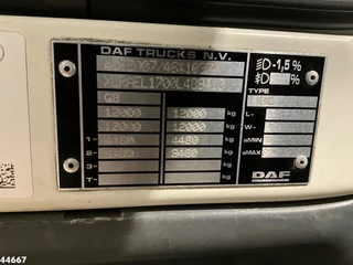 DAF FA LF 230 Euro 6 RHD Terberg 8m³ Just 67.505 Km! 2020 - N/A bild 18