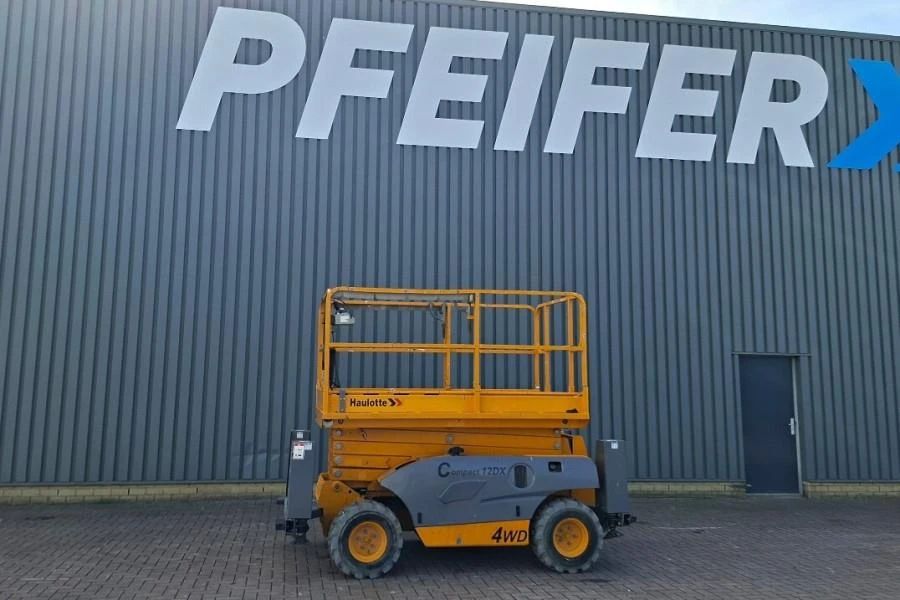 Haulotte 2018 - Compact 12DX Diesel, 4x4 Drive, 12m Working Height image 1