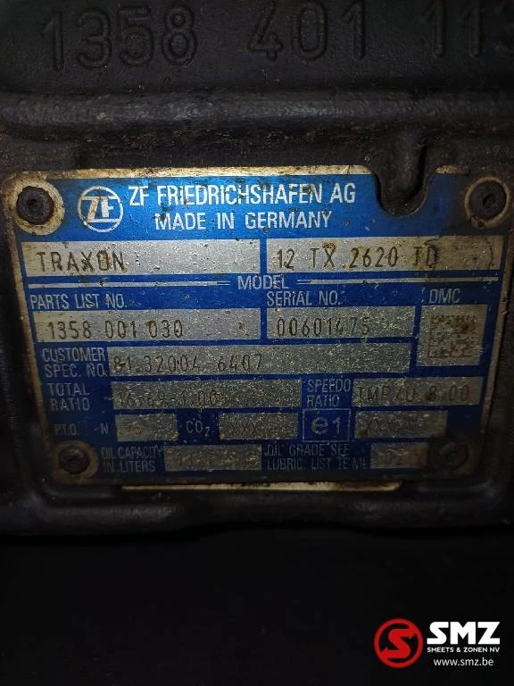 MAN - Occ versnellingsbak 12TX2620TD MAN image 5