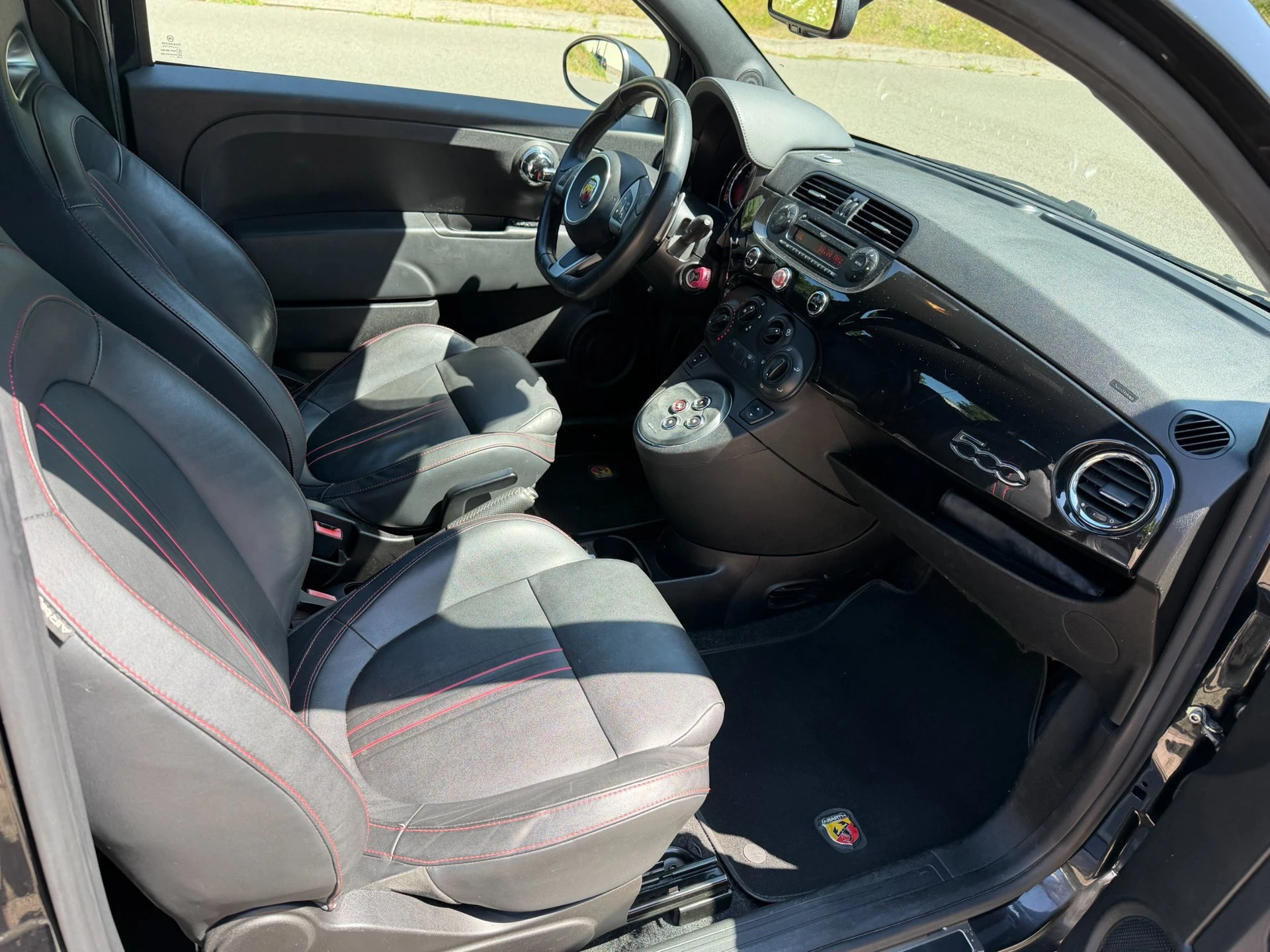 Fiat 500 2014 - 1.4 T-Jet Abarth Elaborabile automaat ,leer ,apk afbeelding 6