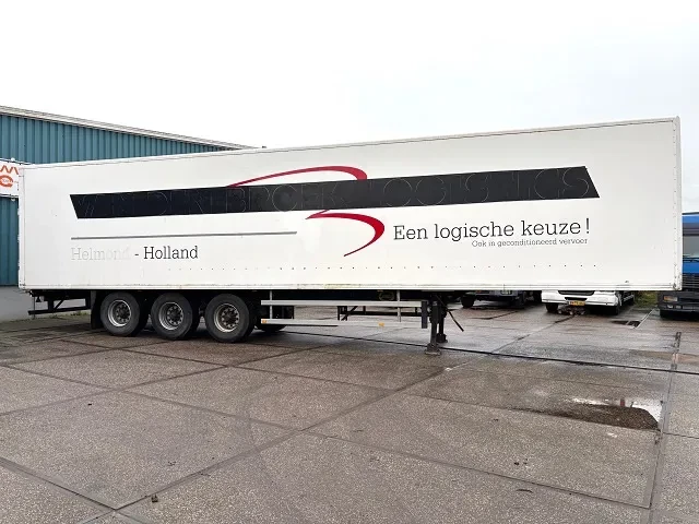 Pacton 2001 - / JUMBO 3-AXLE CLOSED BOX WITH FULL STEEL CHASSIS (BPW-AXLES / DRUM BRAKES / ABS BRAKE SYSTEM / 13.60 METER) obrázek 4