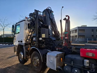 Mercedes-Benz Actros 2008 - 3241 / 8X4 / HIAB 144B-2 / REMOTE / ROTATOR / 20TON HOOK / 2XBIG AXLE / FULL-STEEL / DRUM BRAKES / EURO-4 / 2008 afbeelding 8