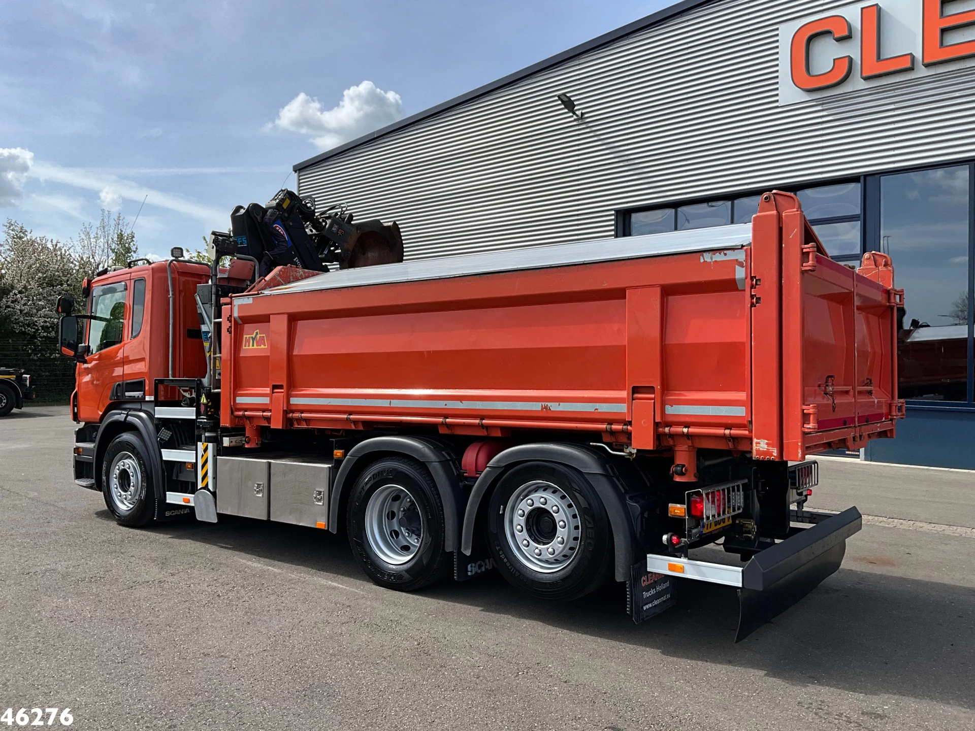 Scania P 2013 - 320 HMF 14 Tonmeter Z-kraan Just 173.443 km! image 8