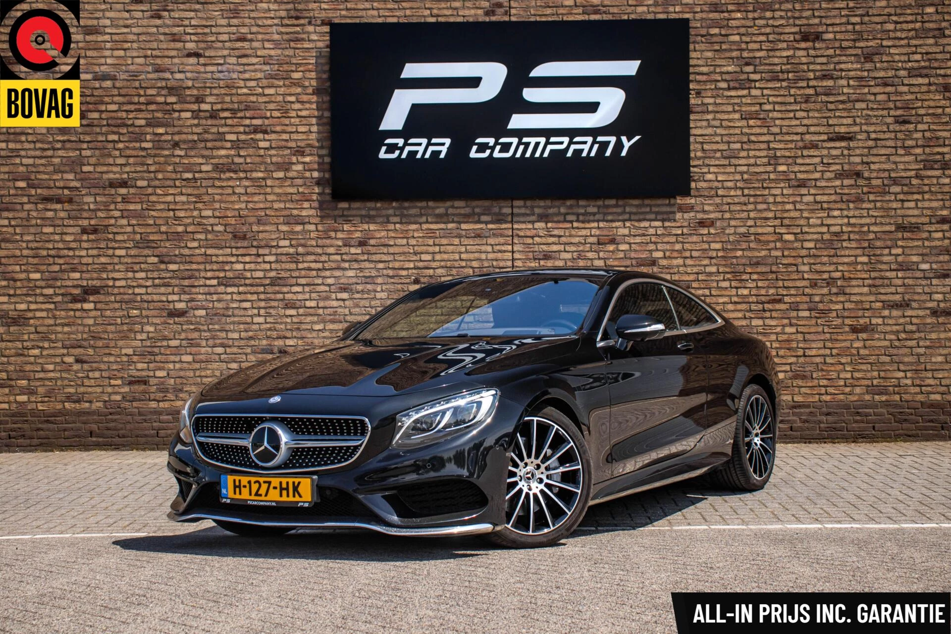 Mercedes-Benz S-Klasse 2015 - Coupé 500,AMG,Burmester,Luchtvering,Ambien afbeelding 1