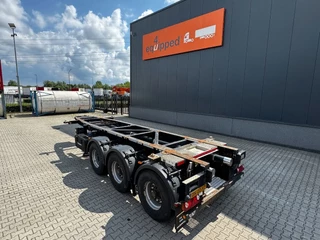 LAG N/A 2014 - 20FT ADR CHASSIS / empty weight 3.540kg / BPW / ADR (EXII, EXII, FL, AT) / NL-chassis on very good tires obrazek 3