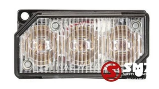 Diversen N/A - Led wit flitser 3 led 10-30v bild 1