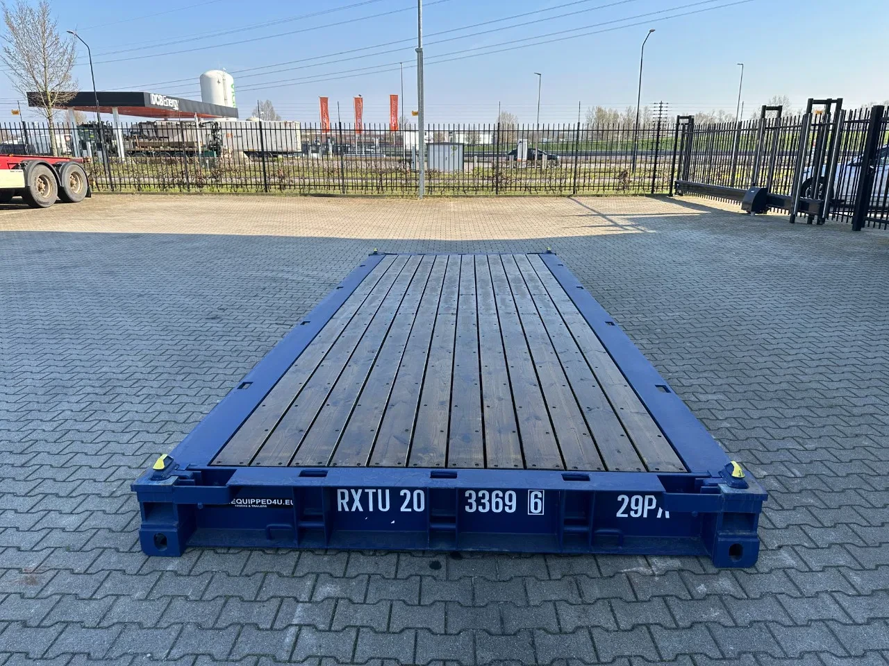 Diversen 2025 - NEW 20FT FLATRACK HARDWOODEN FLOOR / 4x available afbeelding 5