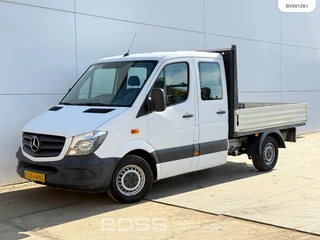 Mercedes-Benz Sprinter 2016 - 314 2.2 CDI DC Automaat Open laadbak Dubbele Cabine 7 Stoelen 2.8t Trekhaak Pritische Pickup Open Box for sale