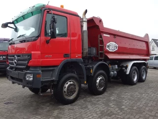Mercedes-Benz Actros 2007 - 4141 MEILLER 20 CUB STEEL KIPPER,8X8 image 4