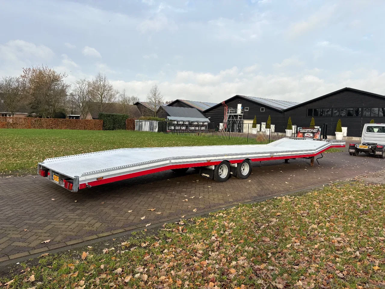 Veldhuizen 2014 - Be oplegger 6.8 TON ambulance auto transporter 2014 immagine 4