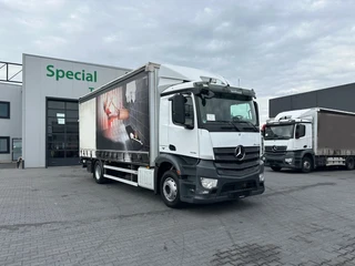 Mercedes-Benz Antos 1936 2017 - 4x2 Euro 6 – Schuifzeilen – Schuifdak – Laadklep te koop