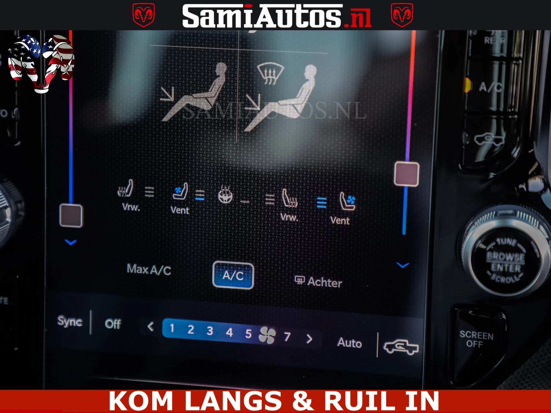 Dodge Ram Pick-Up 2024 - LIMITED HULK | 5.7 V8 402PK HEMI | RAM VOL | HUD | LUCHTVERING | PANO | MWK KLEP | DC | 5 PERS | afbeelding 35