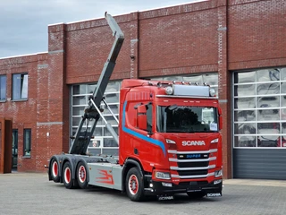 Scania R 2019 - R500 NGS 8x4*4 - JOAB Hooklift - Retarder - Full air - Leather interior te koop