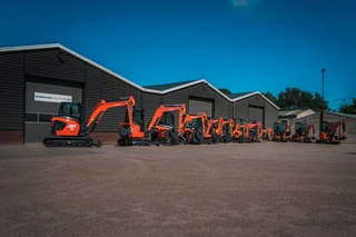 Kubota KX019-4 2026 - HI minigraver NIEUW €445 LEASE afbeelding 3 miniatuur