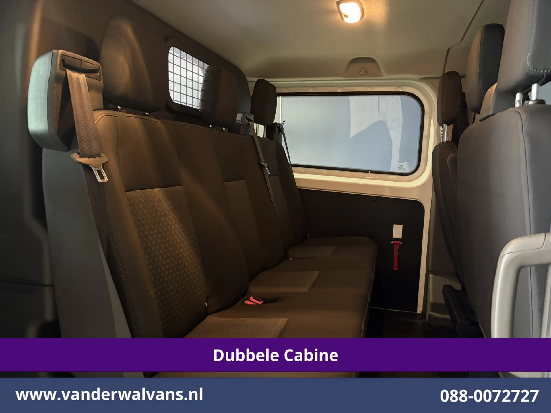 Ford Transit Custom 2020 - 2.0 TDCI 131pk Automaat L2H1 Dubbele Cabine Euro6 Airco | Xenon | 6-Zits | Camera | Apple Carplay | Adaptieve Cruisecontrol zdjęcie 2