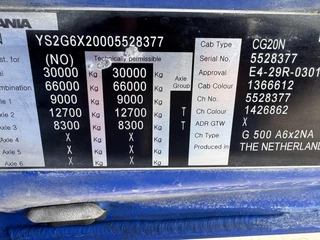 Scania G 2019 - G500 6x2 hub reduction ,retarder,hydr bild 16