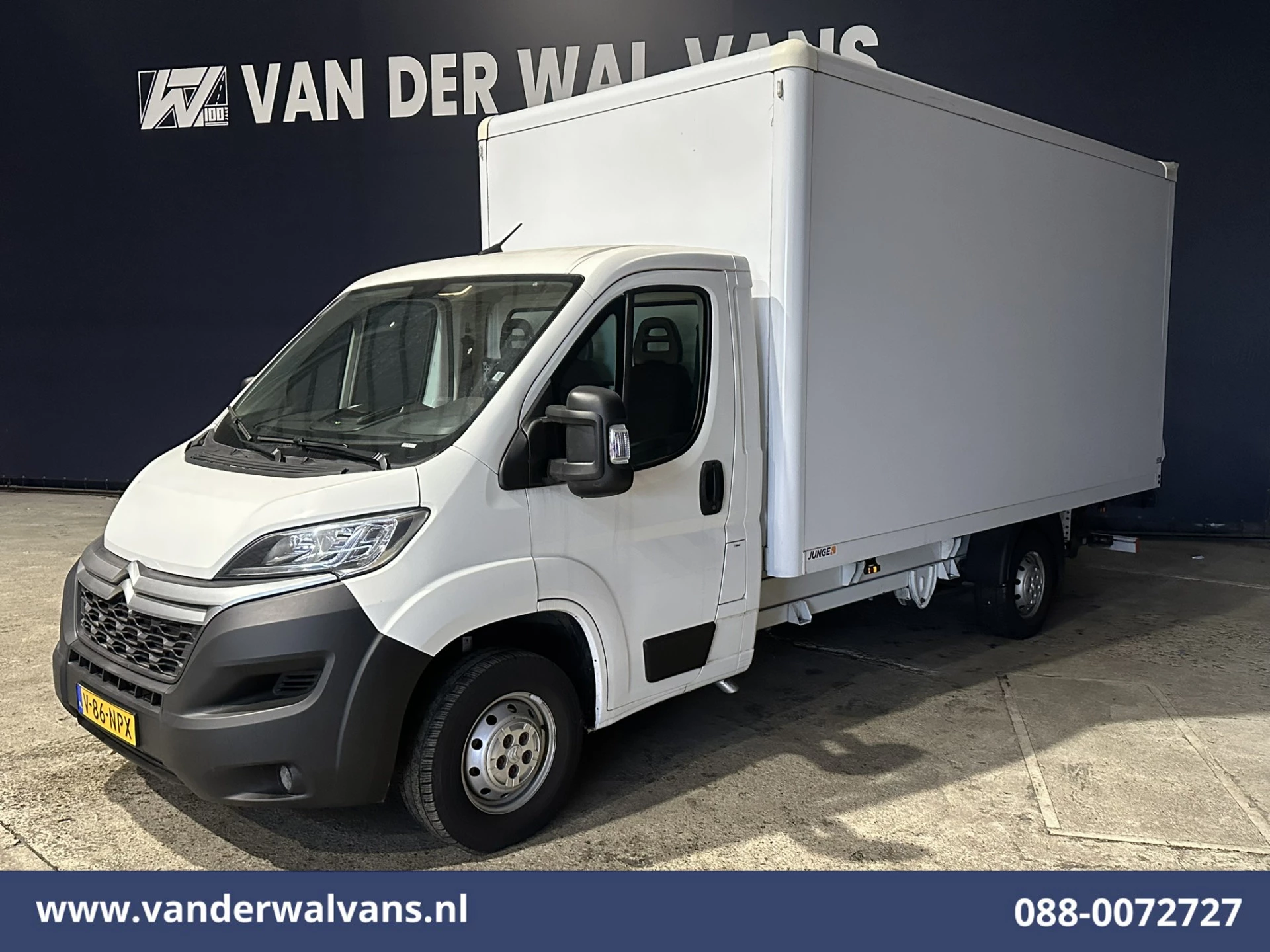 Citroën Jumper 2021 - 2.2 BlueHDi 141pk Bakwagen 436cm Lang Laadklep Euro6 Airco | 1075kg laadvermogen image 6