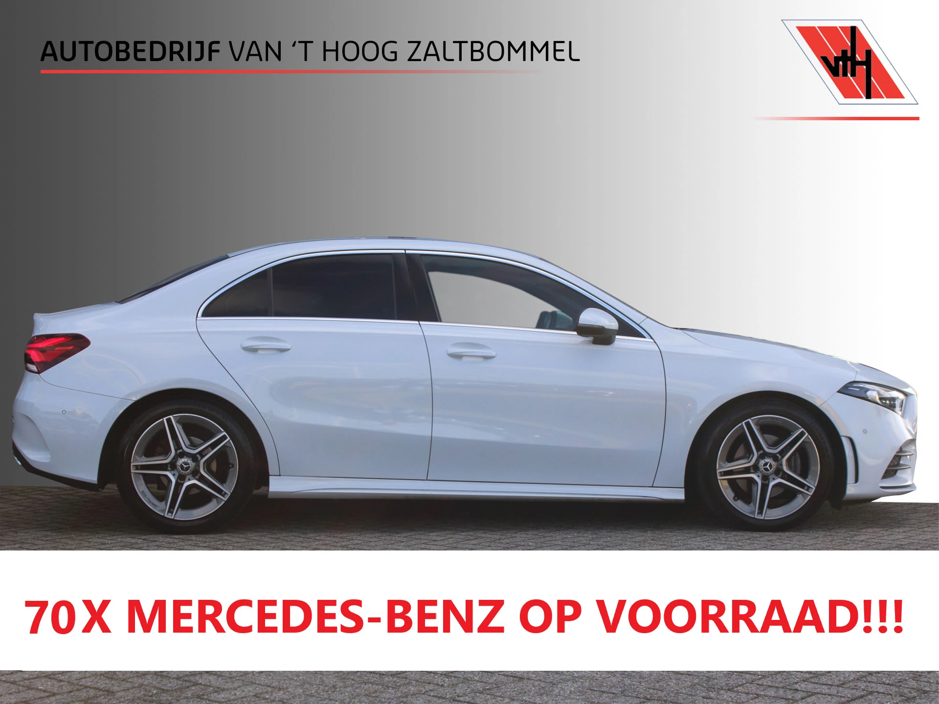 Mercedes-Benz A-Klasse 2020 - 180 AUT7 AMG LINE WIDESCREEN NAVI CAMERA CARPLAY NL AUTO afbeelding 1