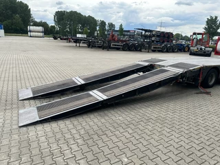 Broshuis N/A 2019 - 3ABSD Lowloader 3-axle / GVW: 59.000kg / Neck: 23.000kg / hydraulic steering + ramps + loading table / 4.60m extendable / winch / liftaxle obrazek 38