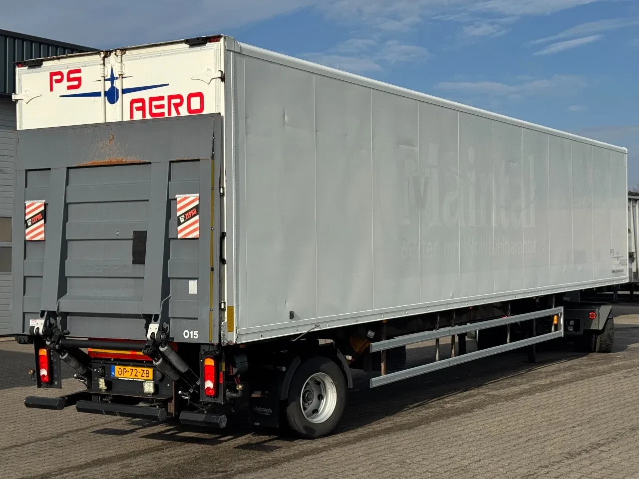 Ackermann 2011 - 1-AS Gesloten Trailer / Laadklep / Stuur-as / APK 05-2027! afbeelding 1