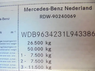 Mercedes-Benz Actros 2015 - 2645 EUR6 6X2 NL TRUCK immagine 17