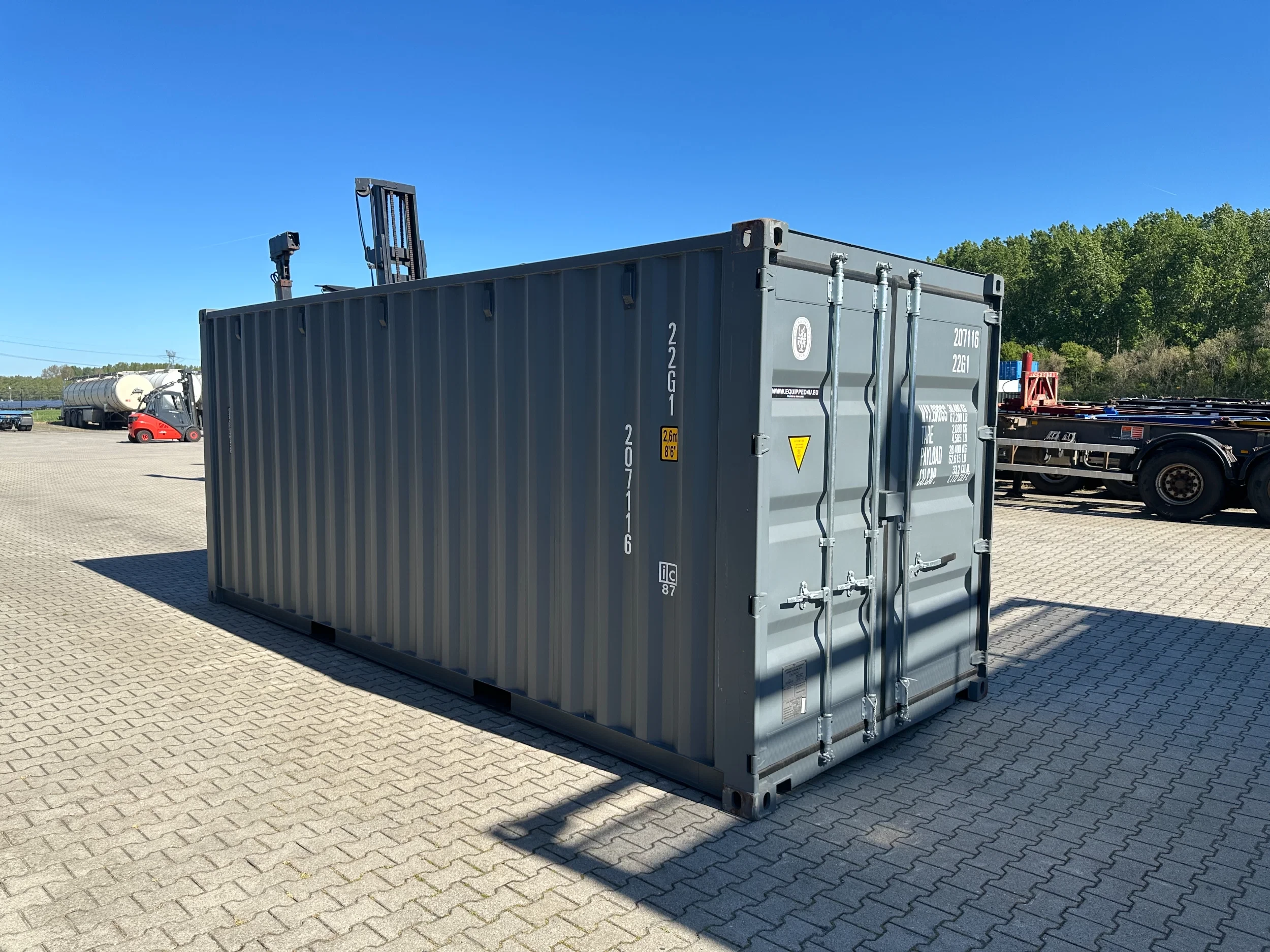 2026 - NEW (ONE-WAY) 20FT ISO DV 8'6" STANDARD container, 6x available obrázek 21
