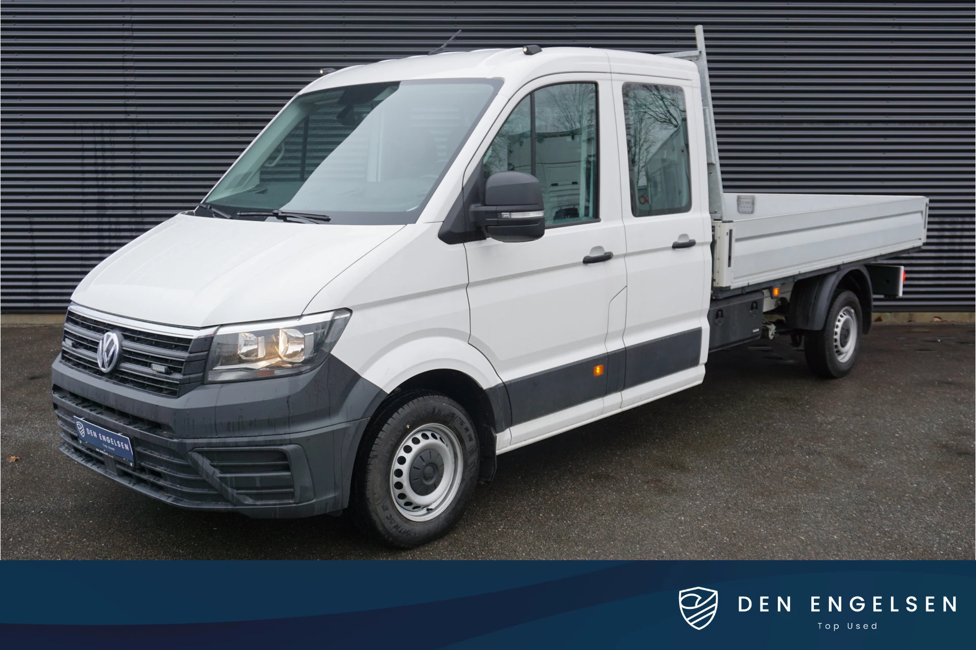 Volkswagen Crafter 2023 - Open Laadbak 177pk Automaat Dubbele cabine Apple Carplay Camera Cruise control Trekhaak afbeelding 1