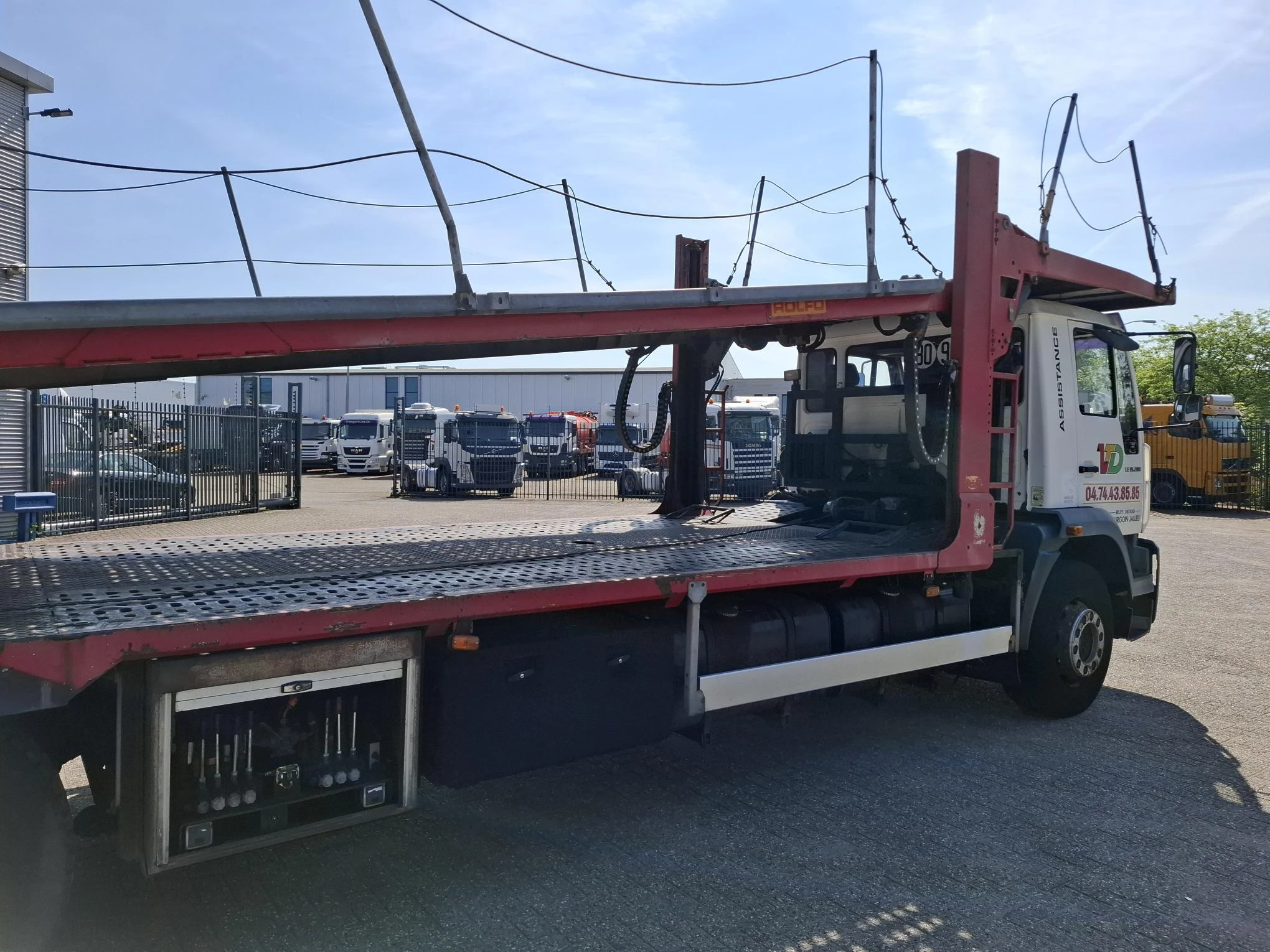 MAN LE19-280 2003 - / ROLFO CAR TRANSPORTER / TUV:08-06-2027 / 2XWINCH / 2XDECK / MANUAL / 2003 afbeelding 18